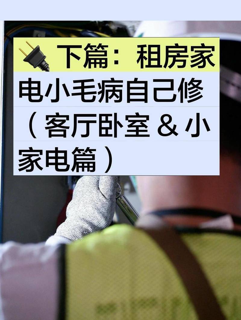 租房家电小毛病自己修省大钱(客卧篇)