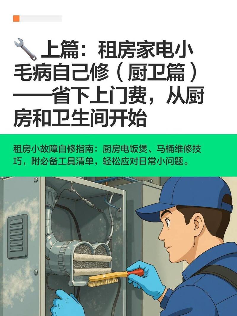 租房家电小毛病自己修(厨卫篇)