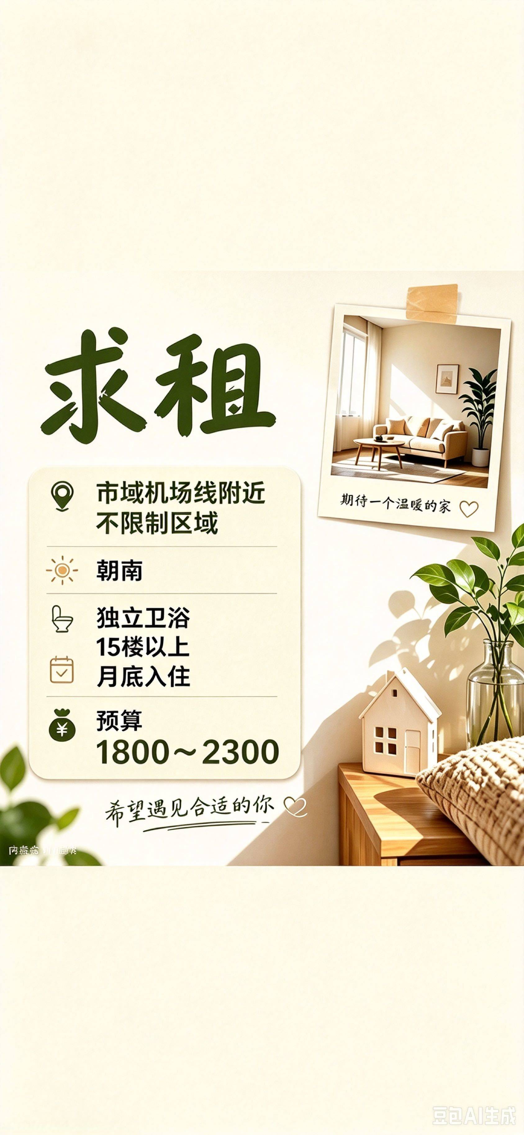 市域机场线各站点附近个人真实租房